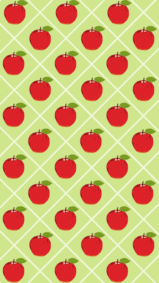 りんご 模様 スマホ 壁紙 無料 可愛い かわいいスマホの無料スマホ